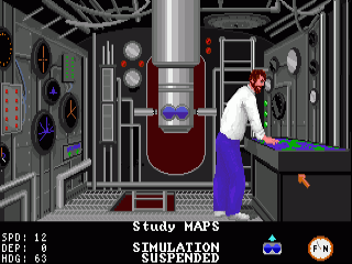 Silent Service screenshot 2 for Amiga